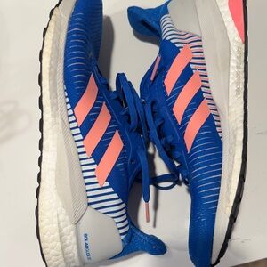 Adidas Blue and Pink Sneakers
